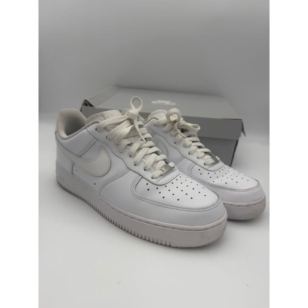 Nike Air Force 1 07 White White CW2288-111 Mens 10.5 Low Top Sneakers